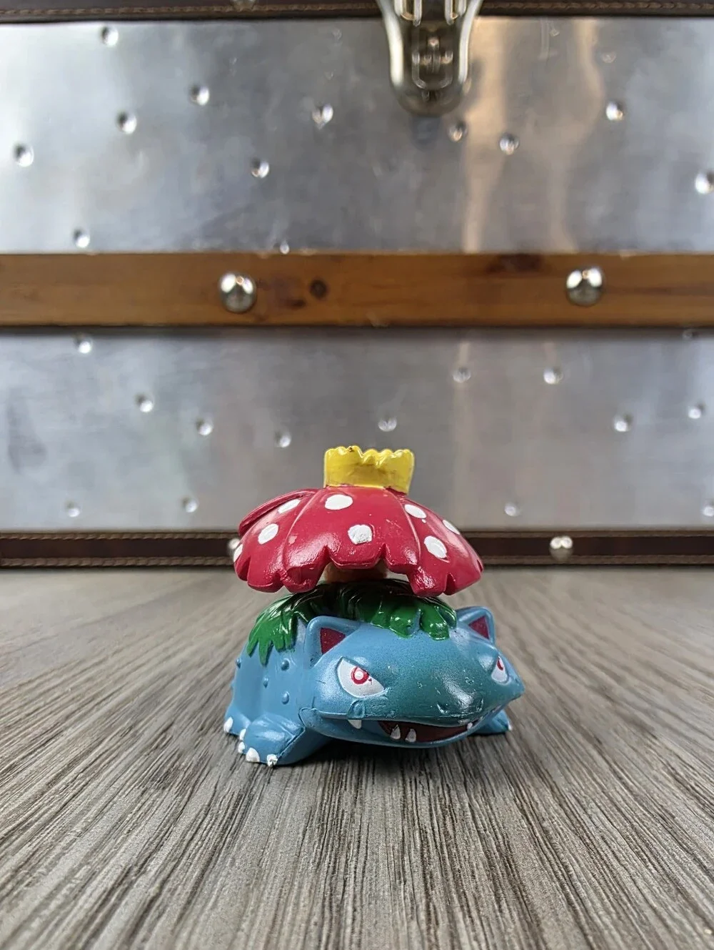 Pokémon Venusaur Auldey TOMY 1.5” Mini Figure Vintage Collectible